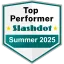 slashdot top performer summer 2025 award image
