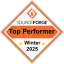source forge top performer winter 2025 award image
