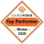 source forge top performer winter 2026 award image